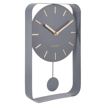 Wandklok met slinger KA5796GY